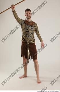 01 2019 01 KEETA STANDING POSE WITH SPEAR